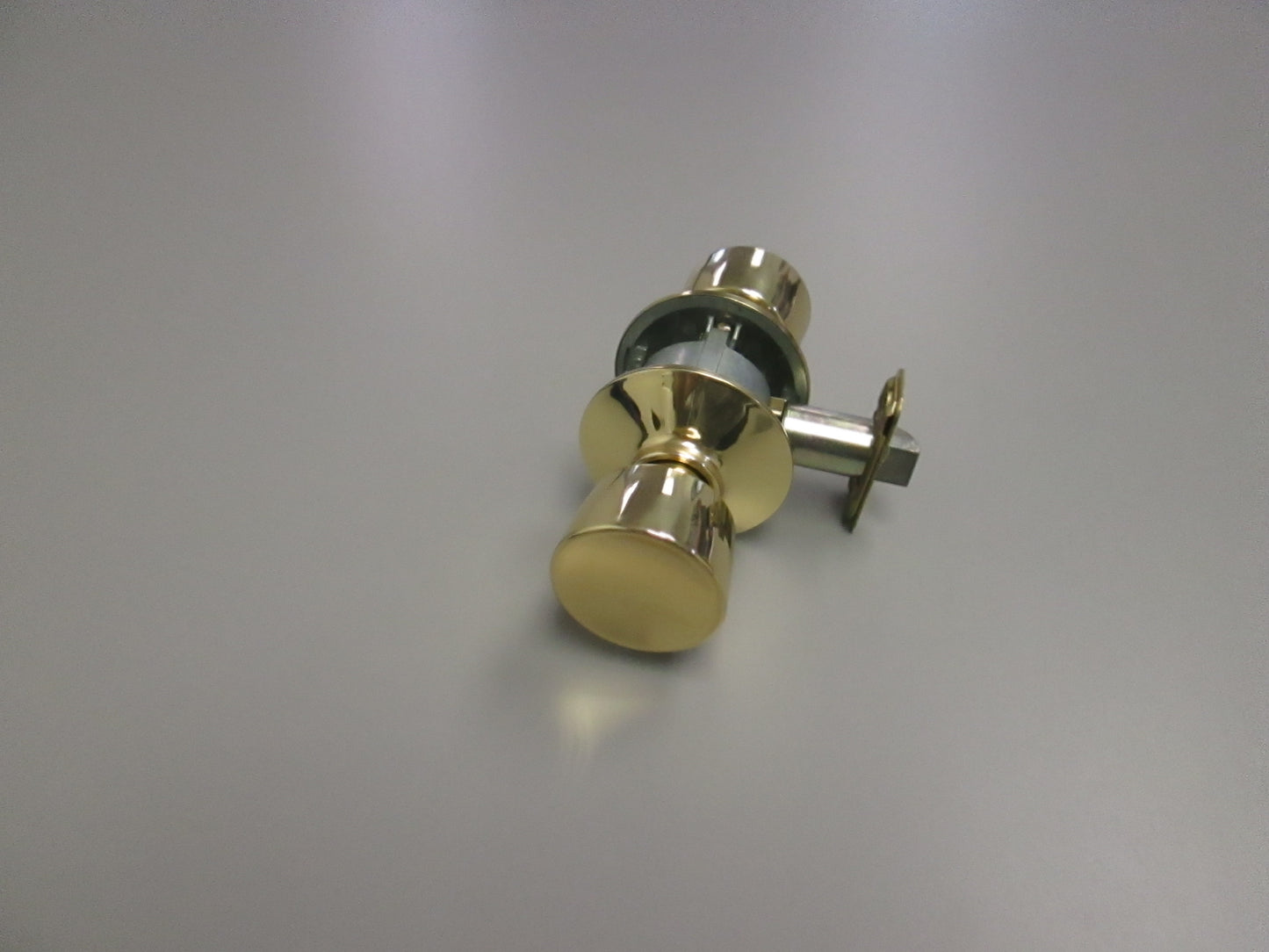 Schlage F Series Passage Set with Bell Style Knobs