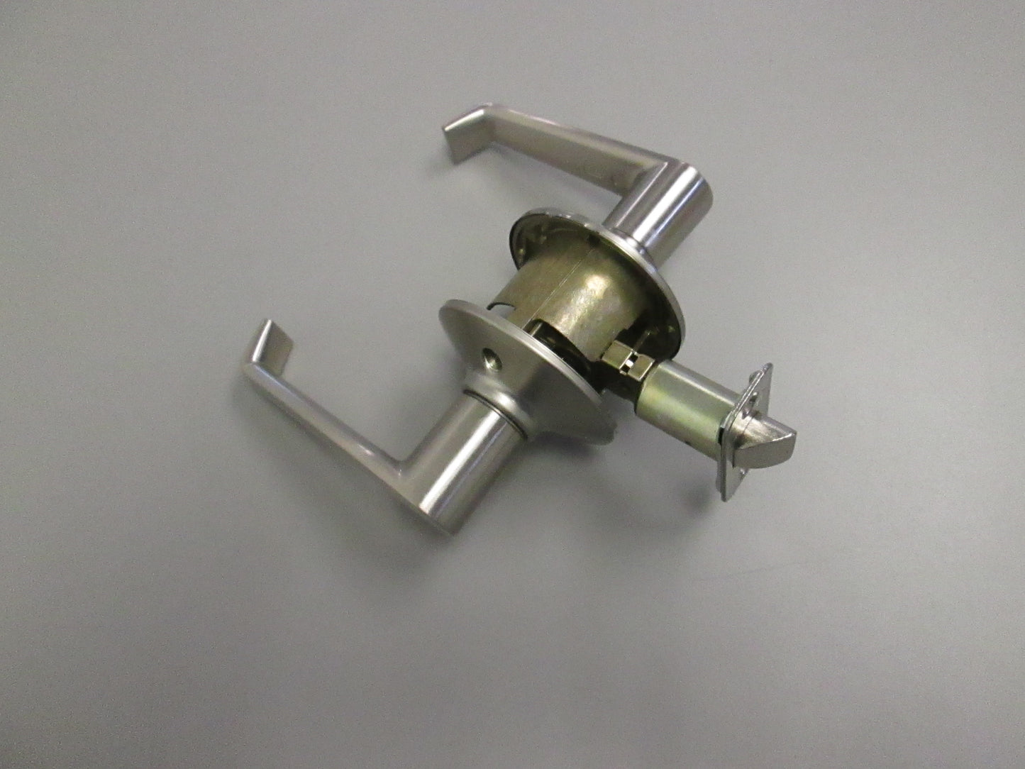 Schlage F Series Passage Set with Elan Style Levers