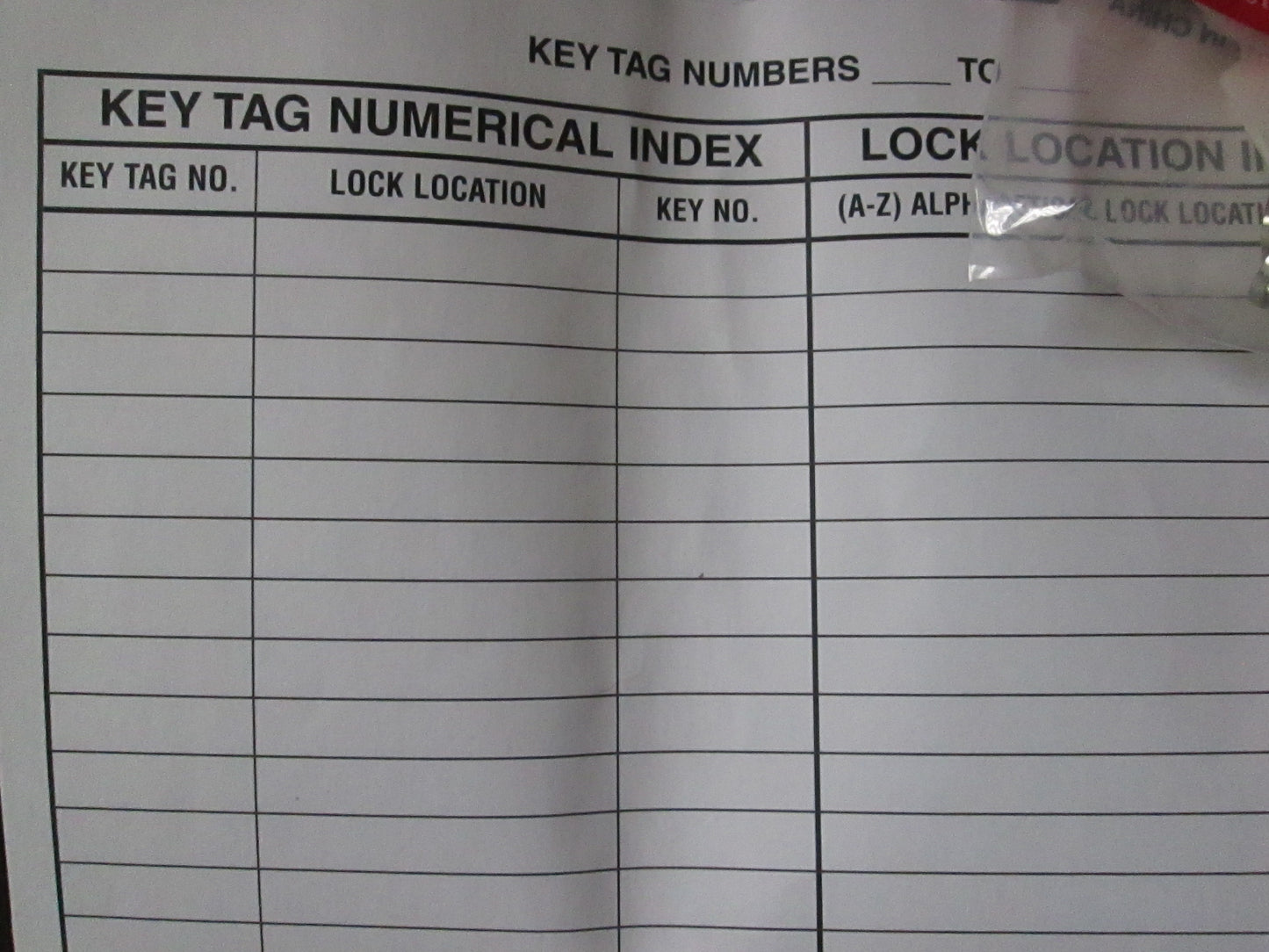 MMF 201-4250-03 Space Saver 50 Key Cabinet