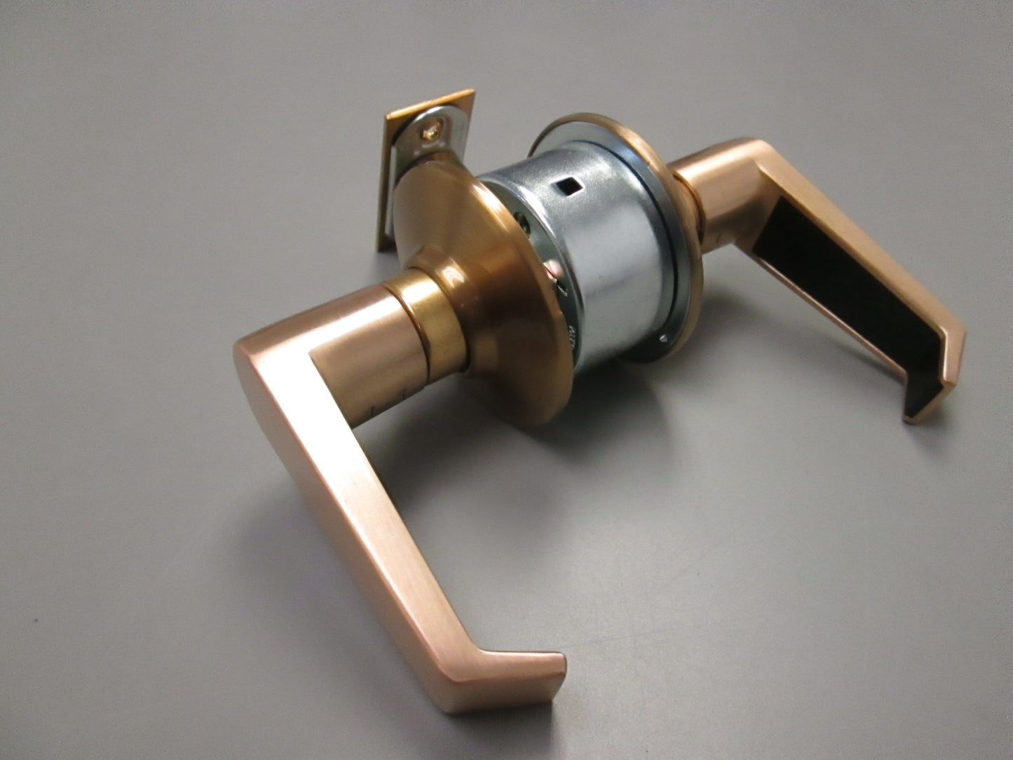 Schlage A10S Passage Lever Set with Levon Style Levers