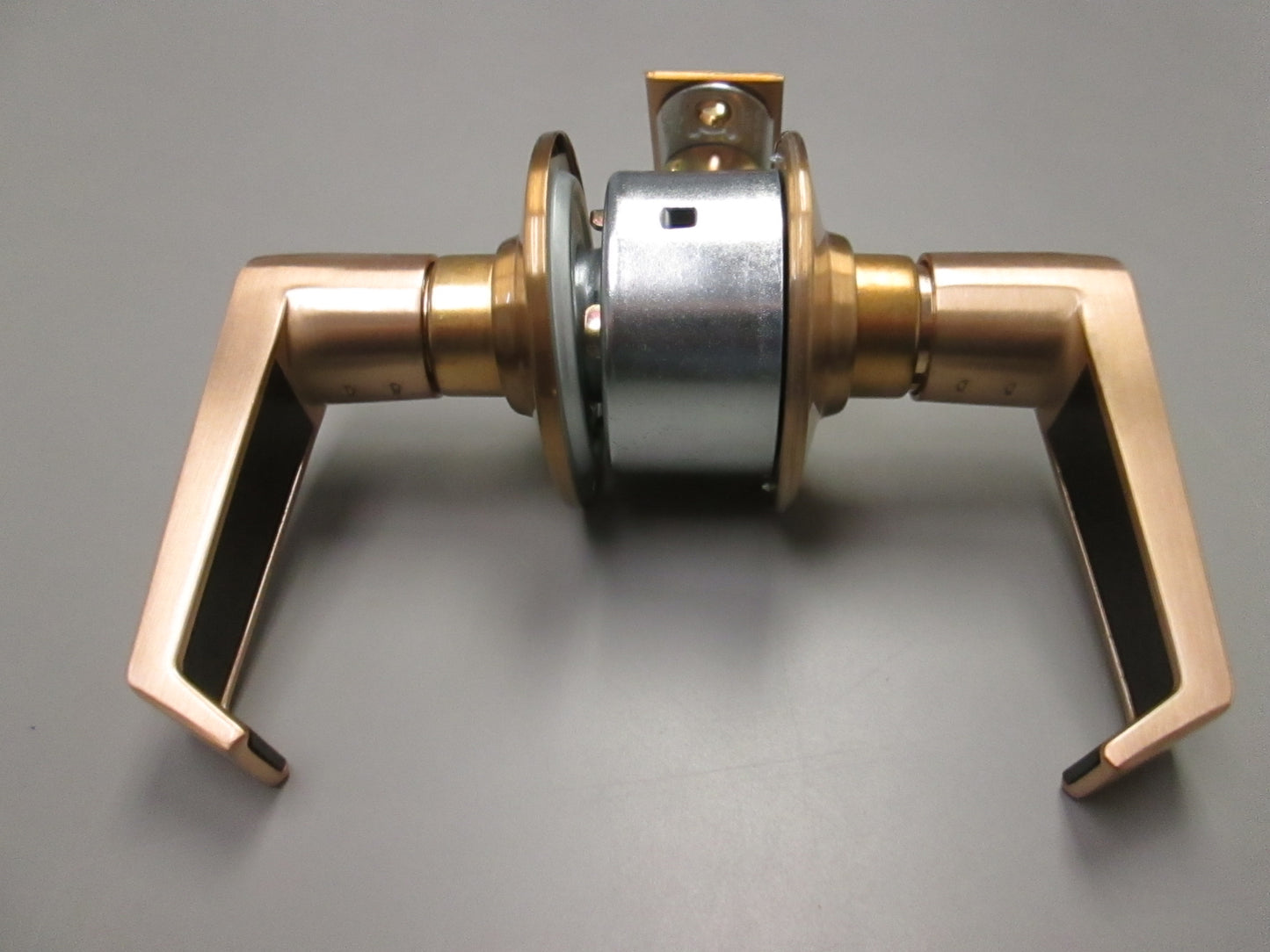 Schlage A10S Passage Lever Set with Levon Style Levers