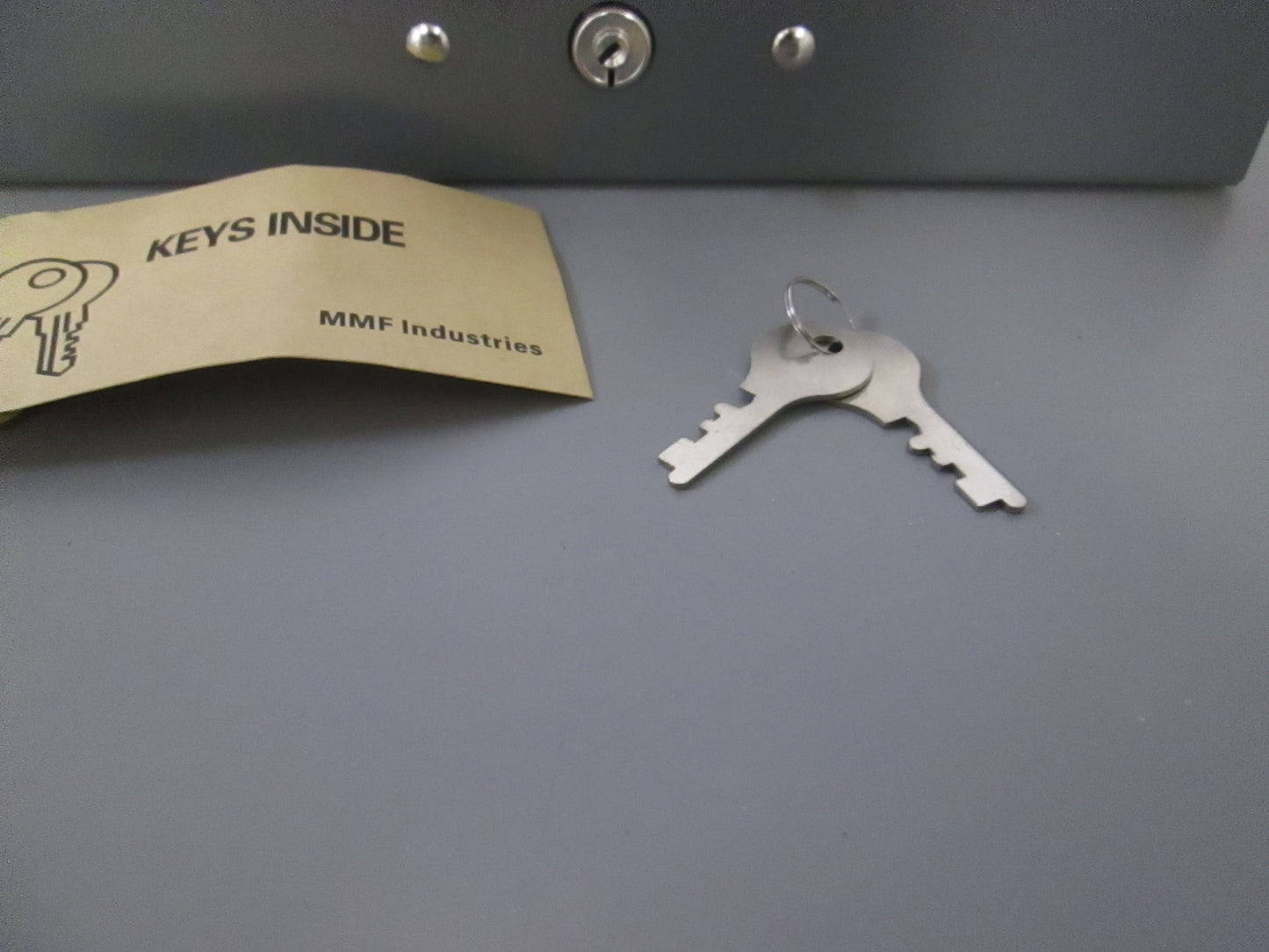 MMF 221-F10-GRA Low Profile Cash Box