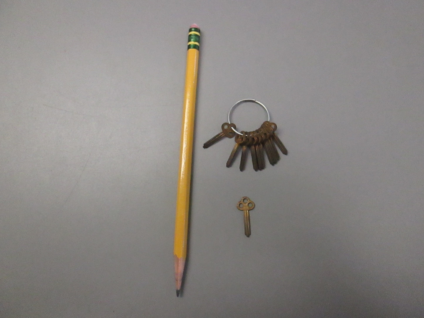 Tiny Uncut Brass Blanks Lot of 11