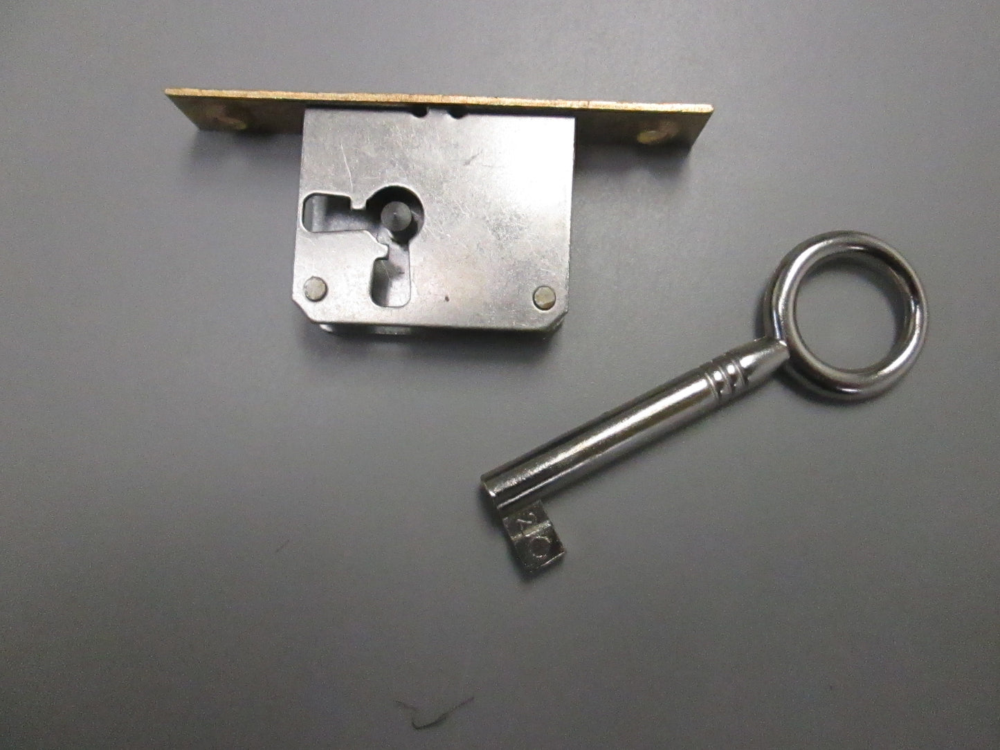 Full Mortise 7/8 Cabinet or Drawer Lock MS 1720/15/62