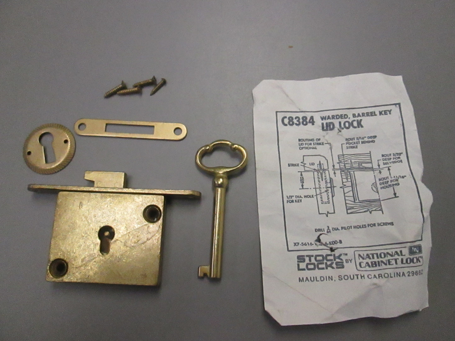 CompX National C8384 Trunk Lid Lock