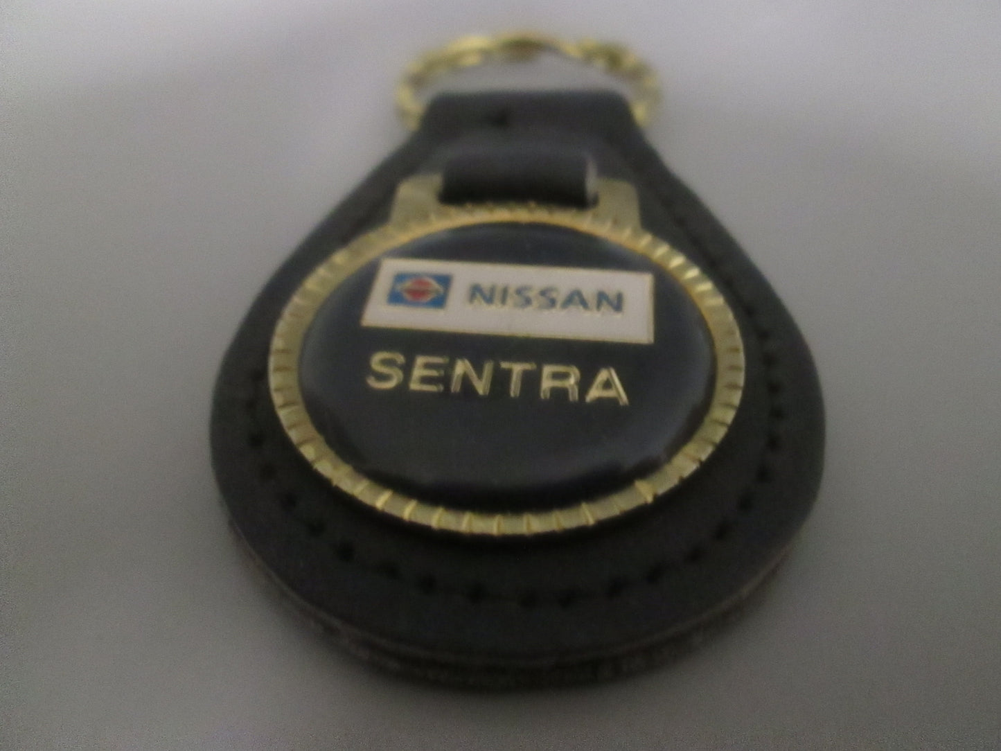 Vintage Leather Key Holder with Automobile Logo-Various Makes and Models