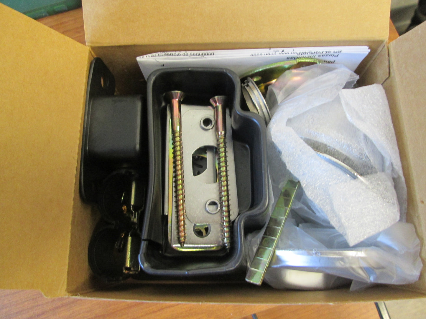 Schlage BC160J Single Cylinder Deadbolt for Schlage Removable Core Polished Chrome