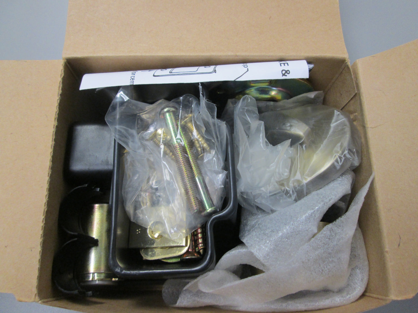 Schlage BC160J Single Cylinder Deadbolt for Schlage Removable Core Antique Brass