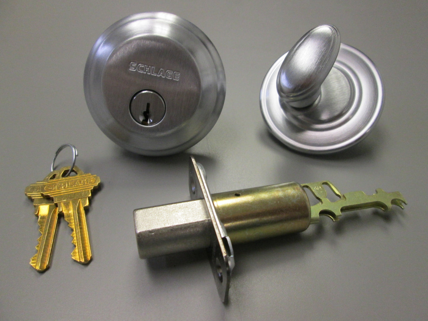 Schlage BA360 KA3 Satin Chrome 3PACK