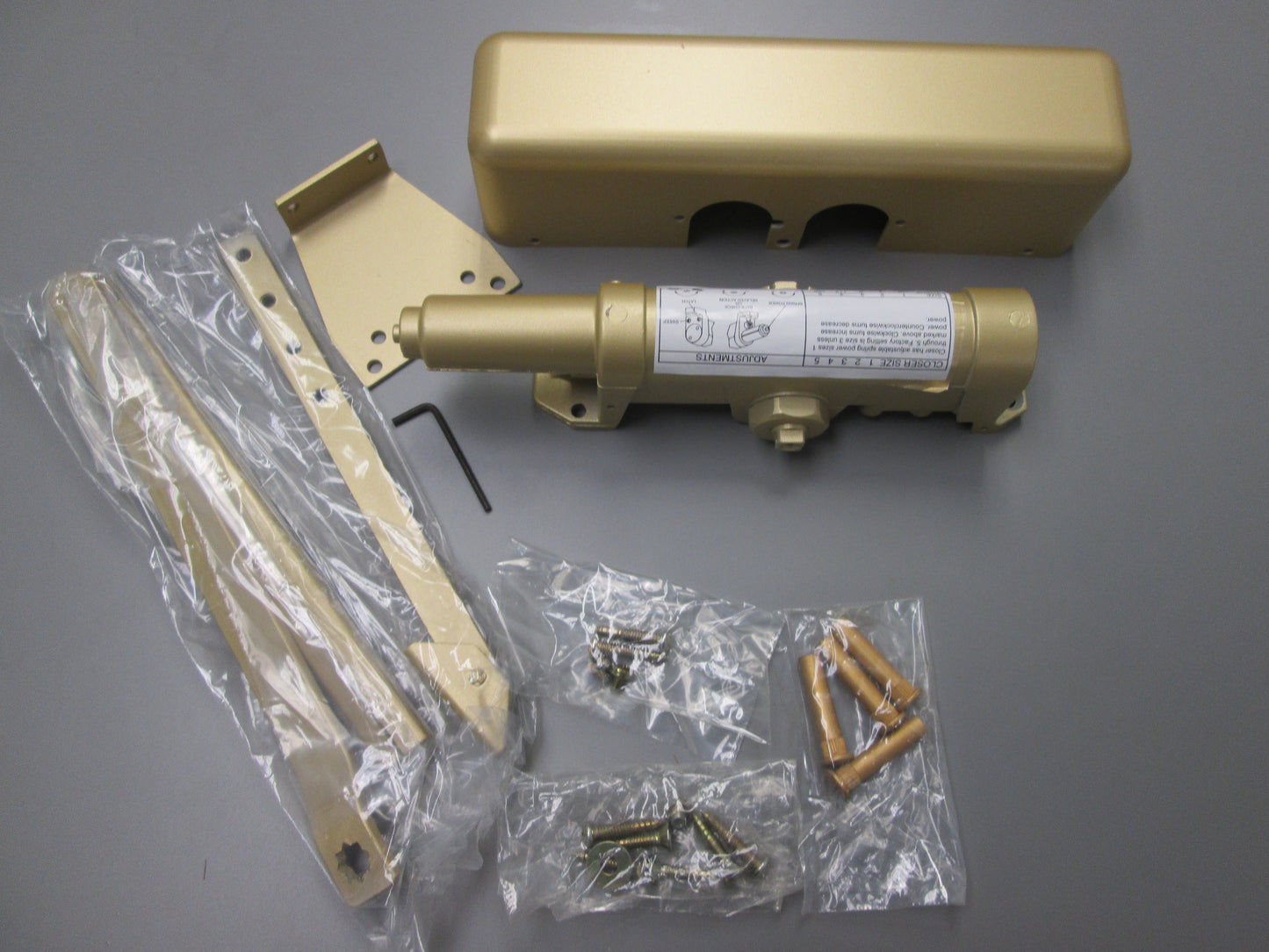 Arrow 7015 A1 3-5 Door Closer Gold