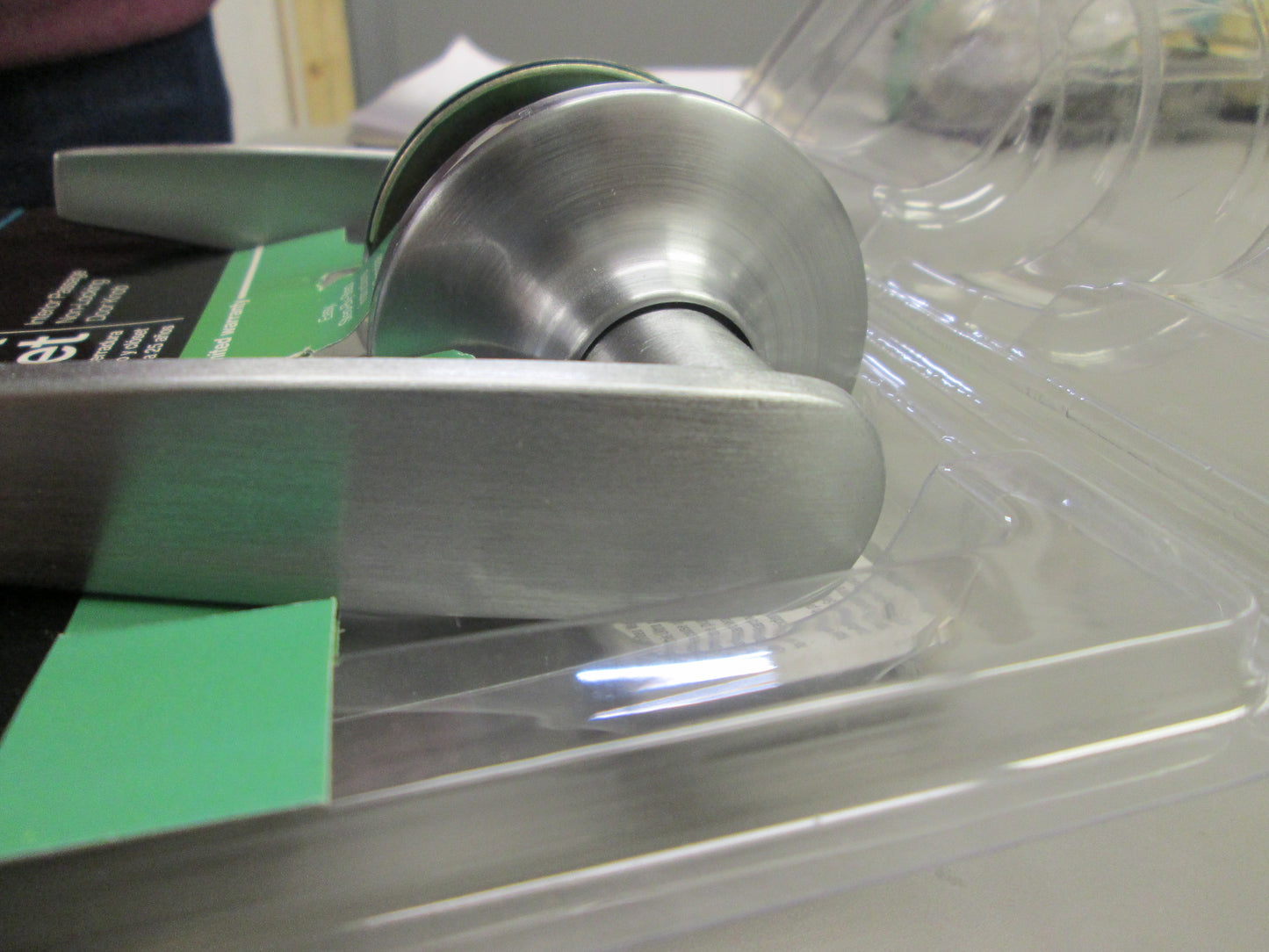 Ultra 44470 Light Duty Passage Set with Wynnewood Style Levers Satin Nickel