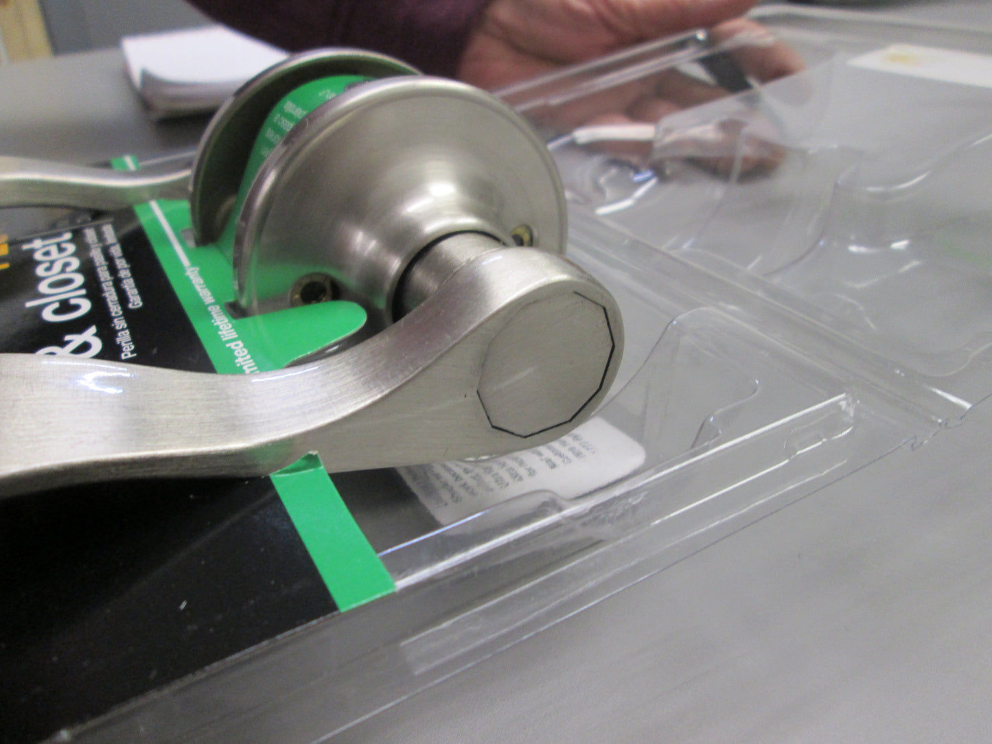 Ultra 44352 Light Duty Passage Set with Lexington Style Levers Satin Nickel