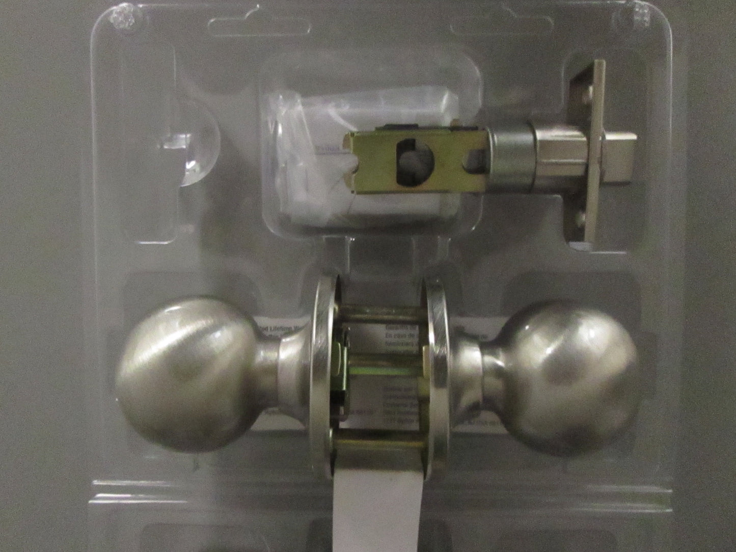 Ultra 43896 Light Duty Passage Set with Orbit (Ball-shaped) Knobs Satin Nickel