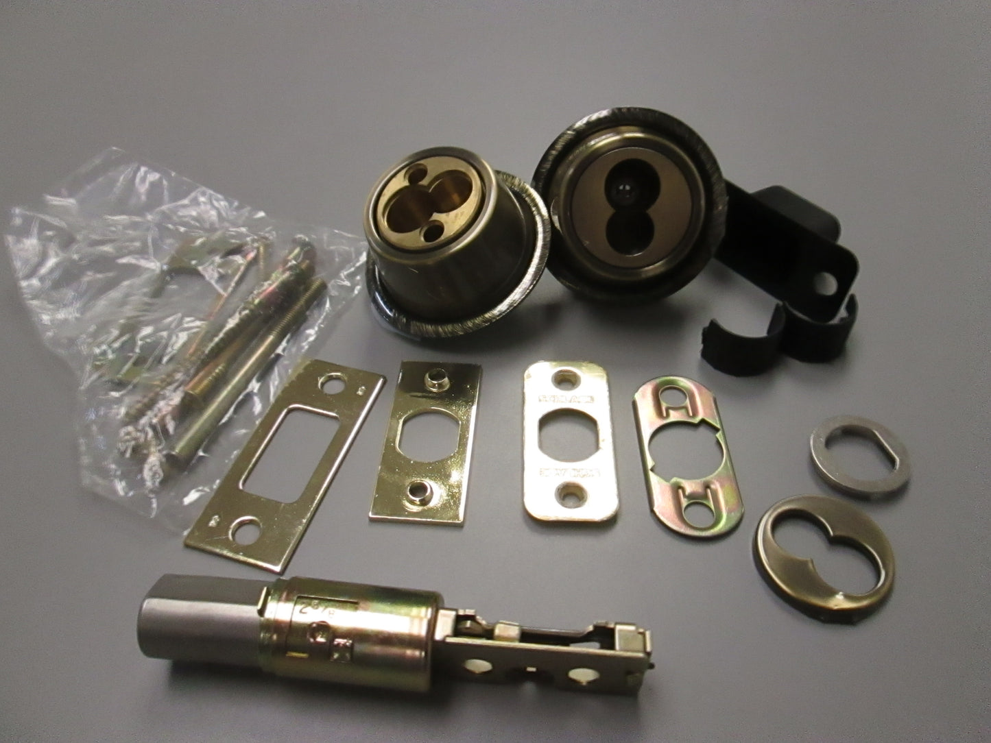 Schlage BC162J Double Cylinder Deadbolt for Schlage Removable Core Antique Brass