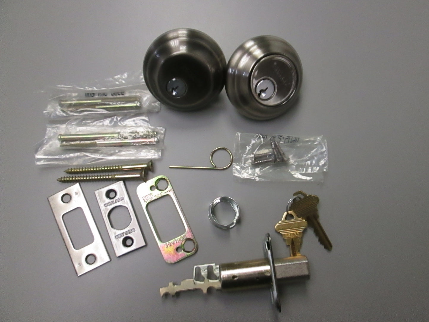 Schlage BA362N Double Cylinder Deadbolt KD Antique Nickel