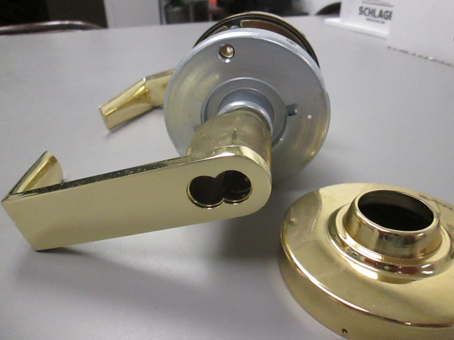 Schlage ND60BD Vestibule Rhodes Lever Lock