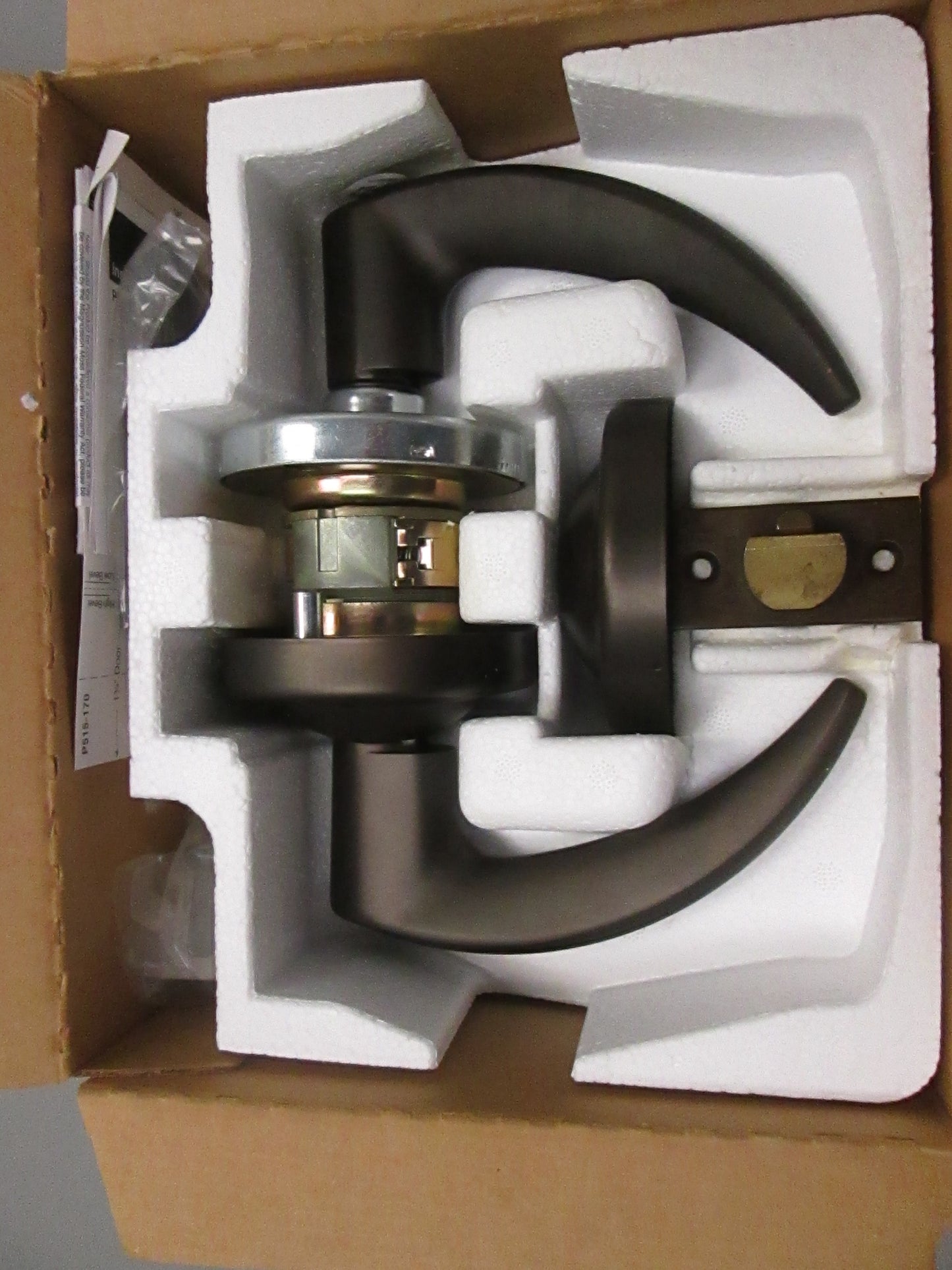 Schlage ND96BD Storeroom Lever set with Omega Style Levers