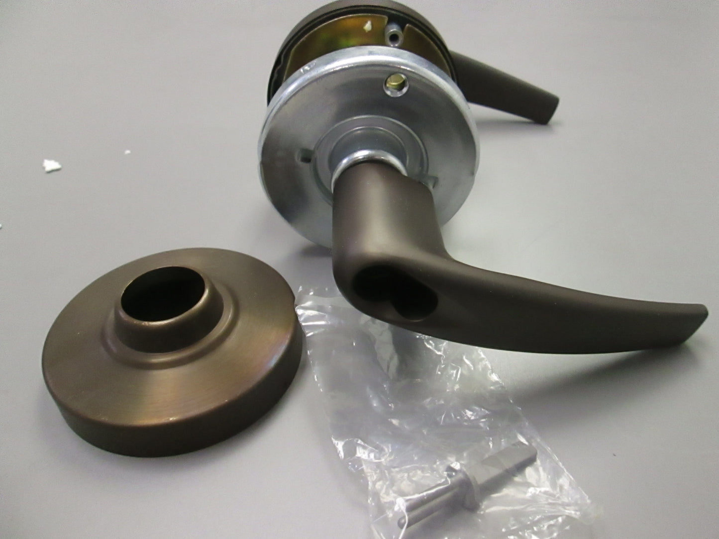 Schlage ND60BD Entry Lever set with Athens Style Levers