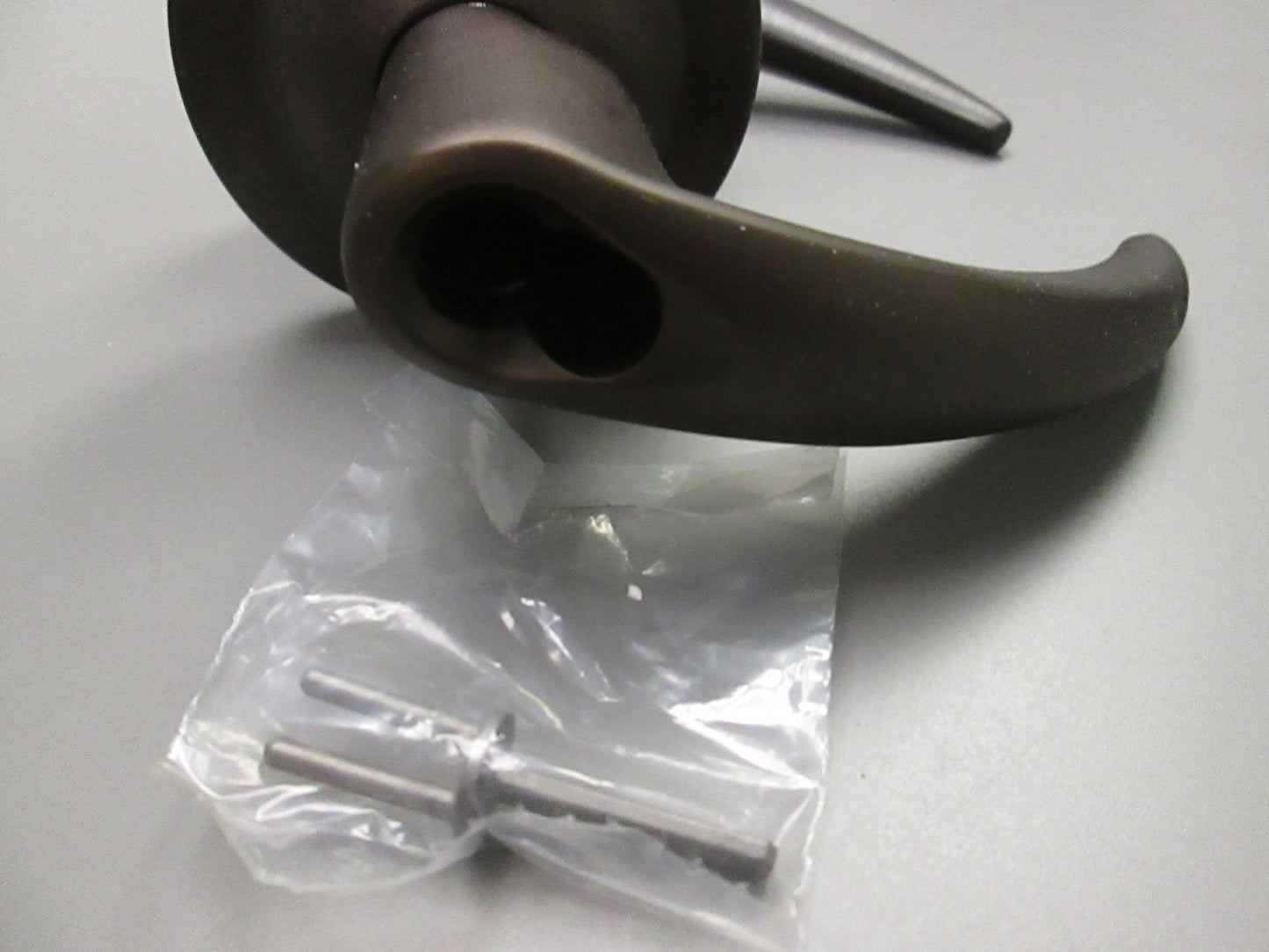 Schlage ND91BD Entry Lever Set with Omega Style Levers Dark Bronze ORIGINAL