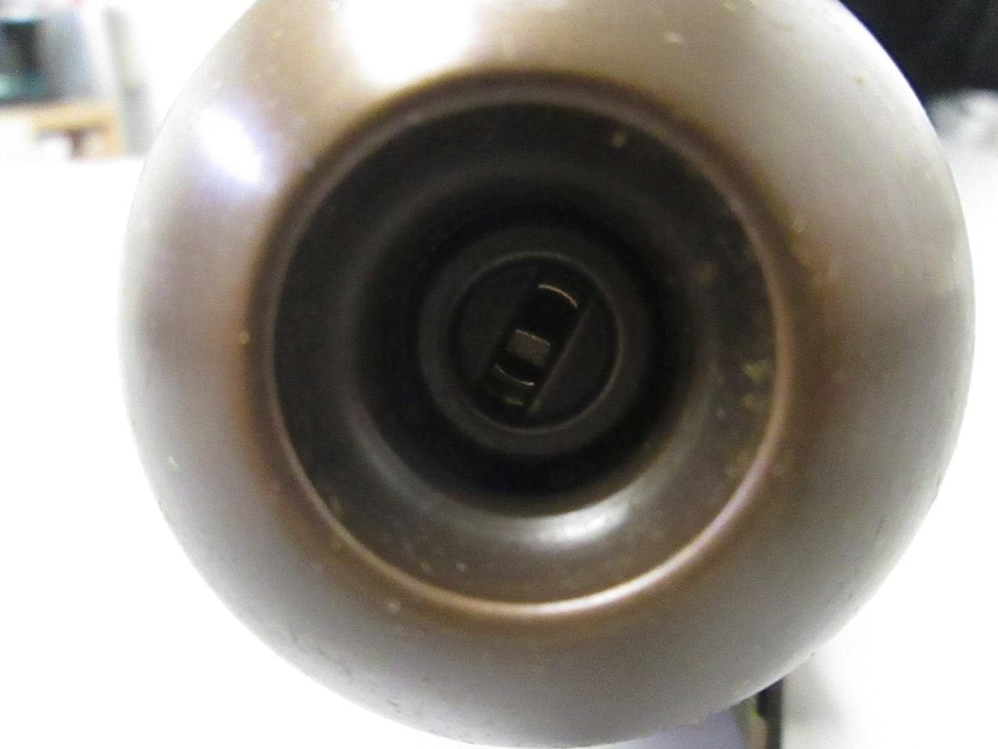 Schlage D40S Privacy Set with Orbit (BALL) Style knobs Dark Bronze