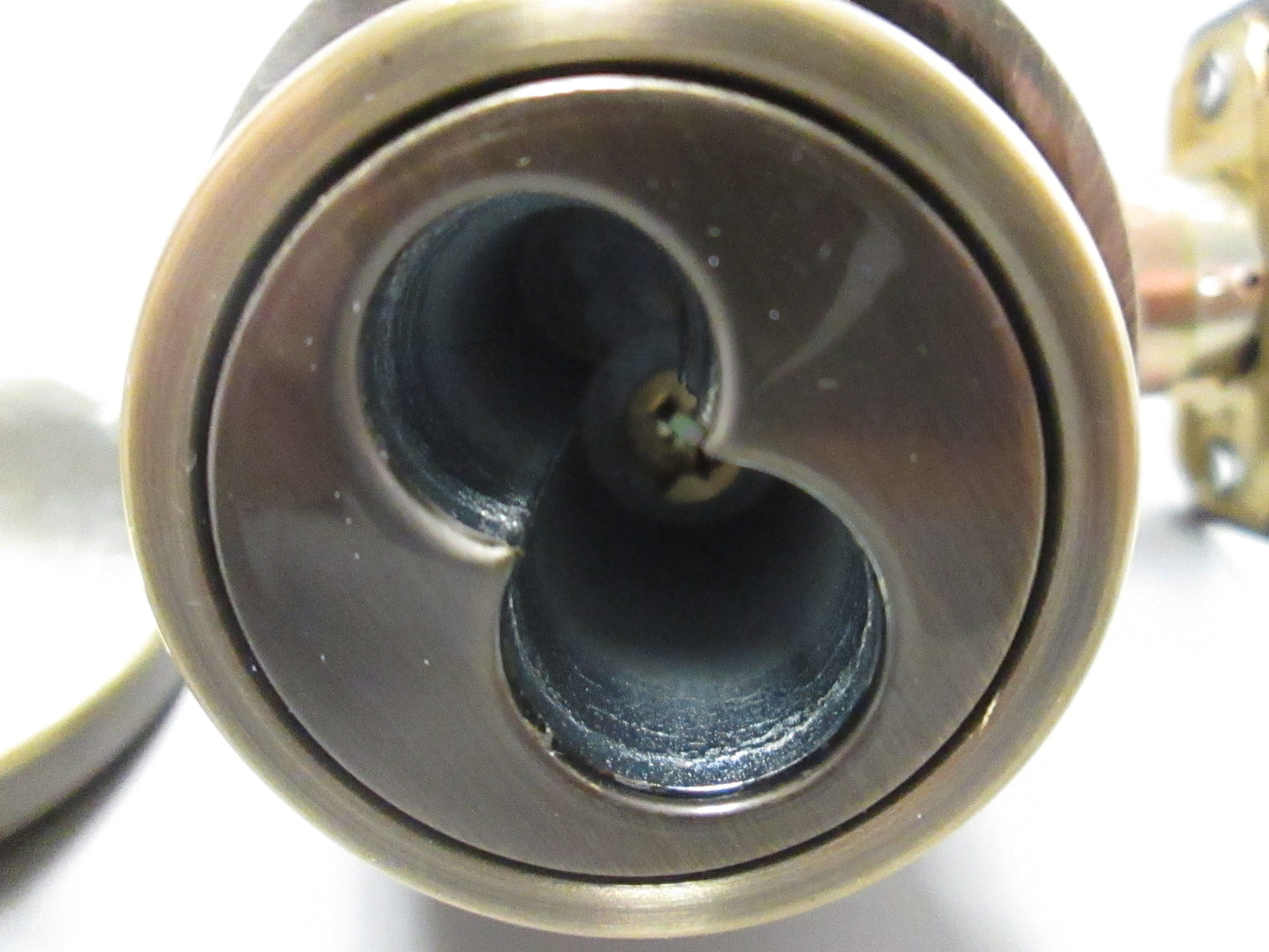 Schlage B563J Single Cylinder Deadbolt for Classroom Antique Brass