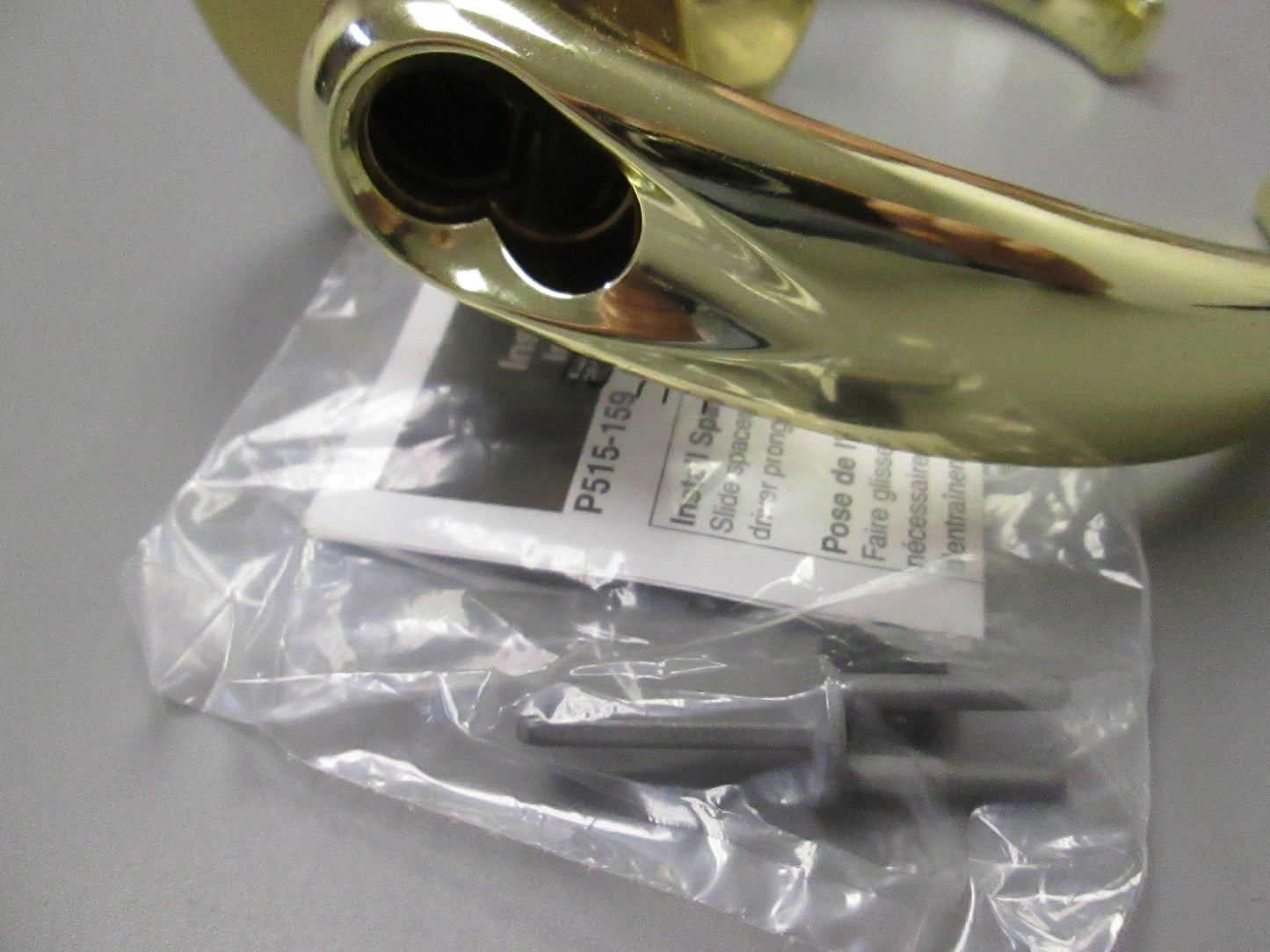 Schlage ND70BD Classroom Lever Set with Sparta Style Levers Polished Brass