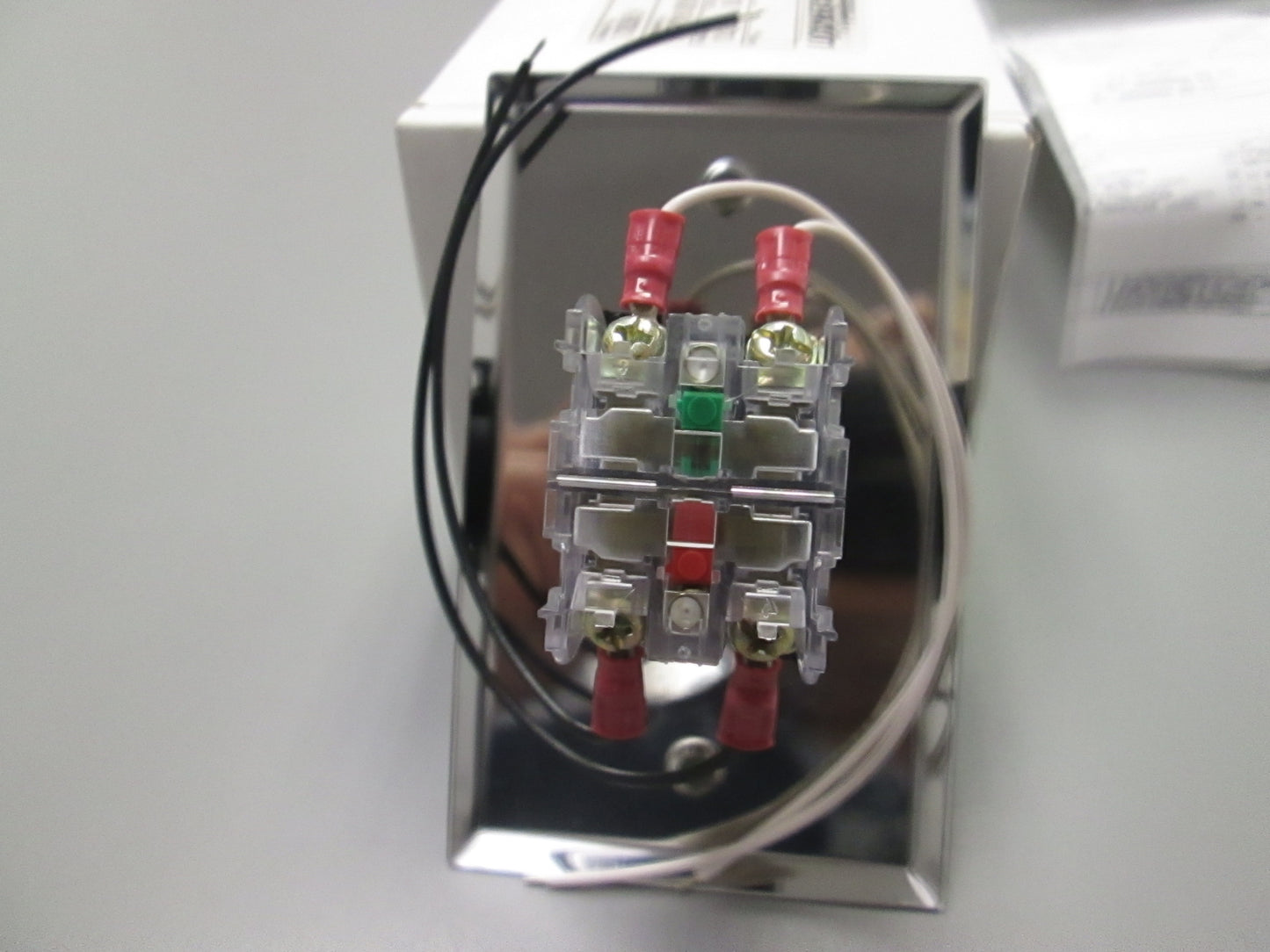 Locknetics 703 BLH Entry Level Push Button to Egress Electronically Locked Door Wide Plate