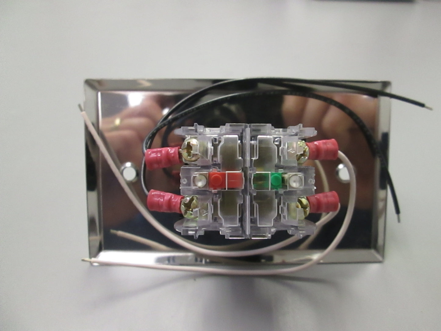 Locknetics 703 RD Entry Level Push Button to Egress Electronically Locked Doors Wide Plate