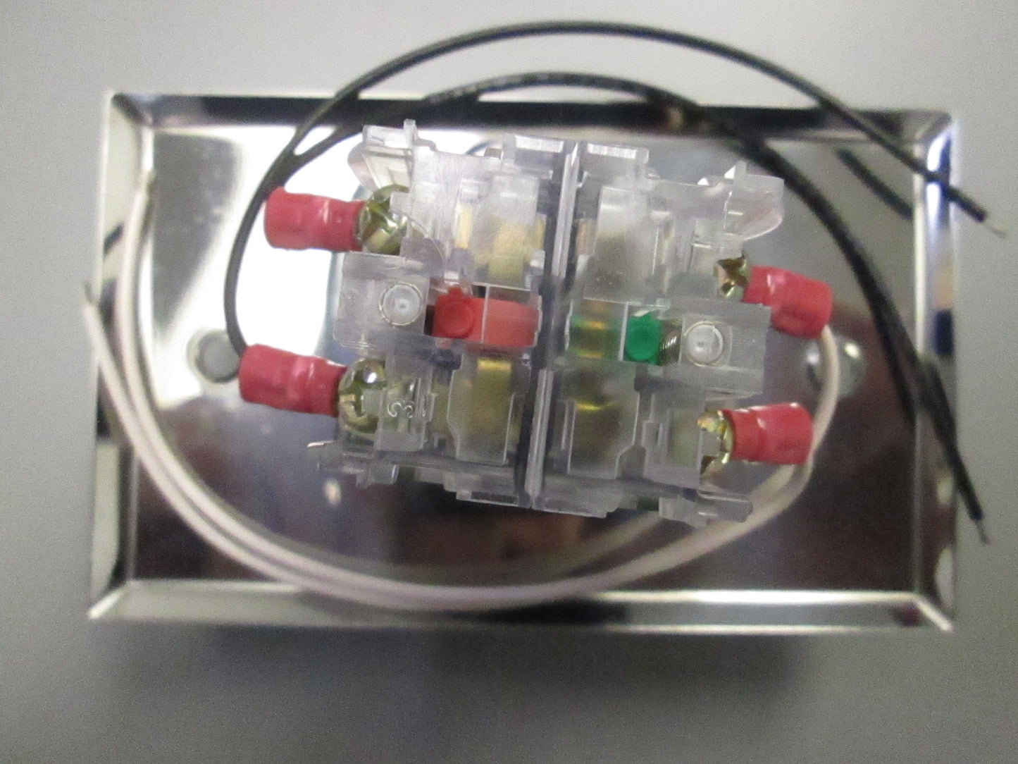 Locknetics 705 GR Entry Level Push Button to Egress Electronically Locked Door Wide Plate