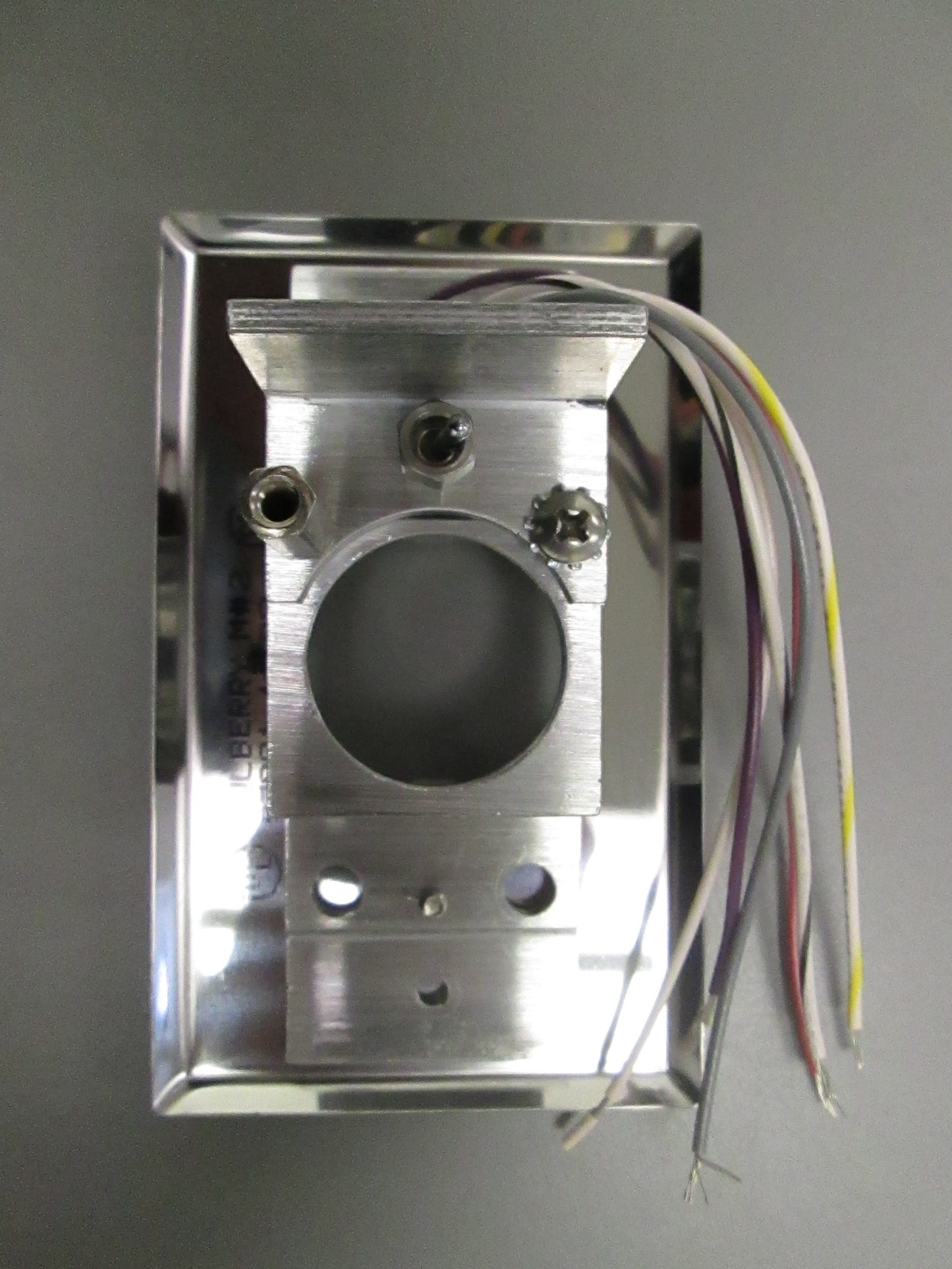 Locknetics 754-15 Entry Level Key Switch Wide Faceplate DPDT