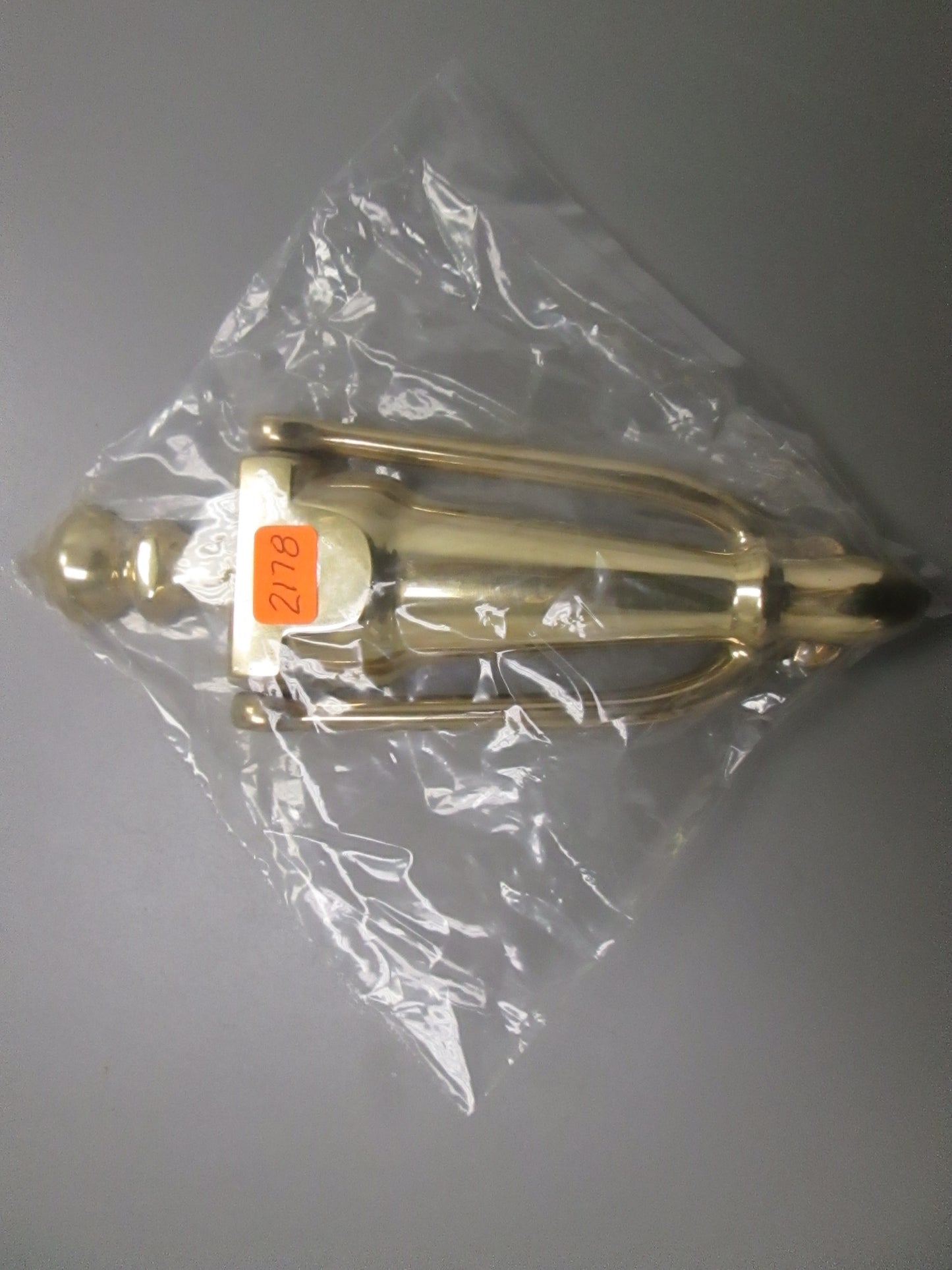 Ives Brass Tall Style Door Knocker