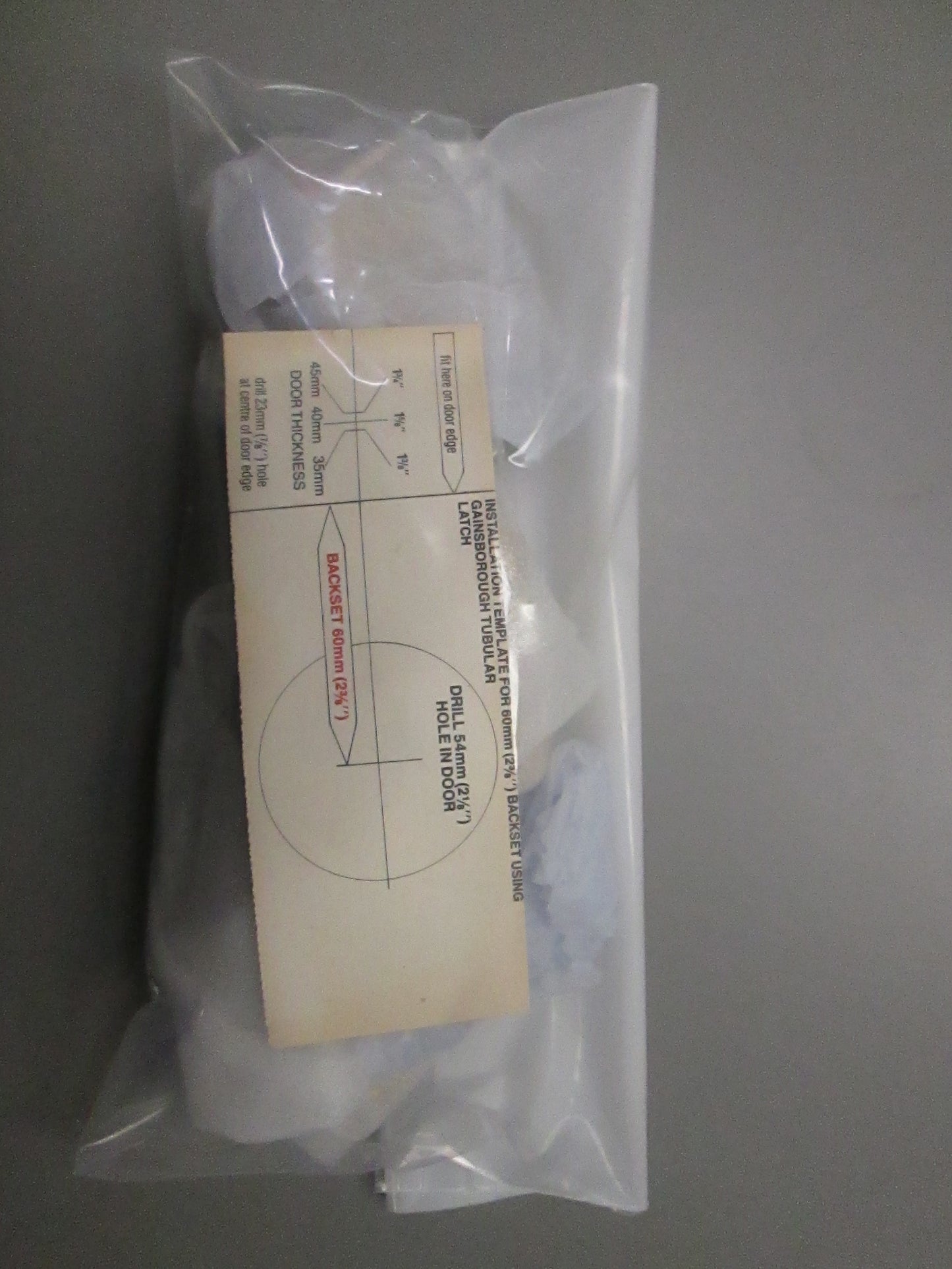 Gainsborough 80 Series Passage Set with Rockingham (wood) Levers and Polished Brass Rose