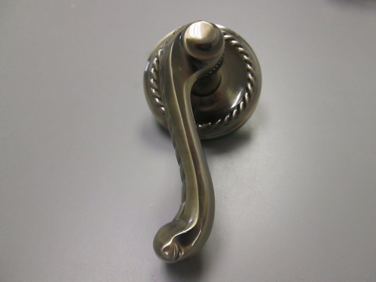 Emtek 8201 Privacy Set with Rope Style Lever Antique Brass