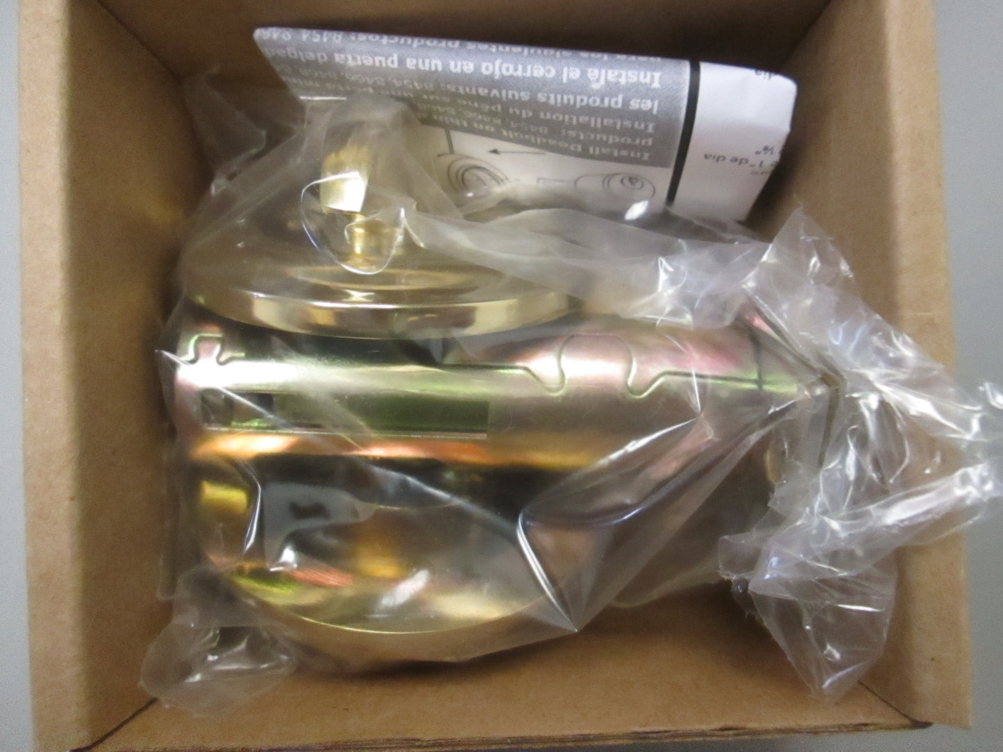 Emtek 8455 Single Cylinder Deadlock Titanium