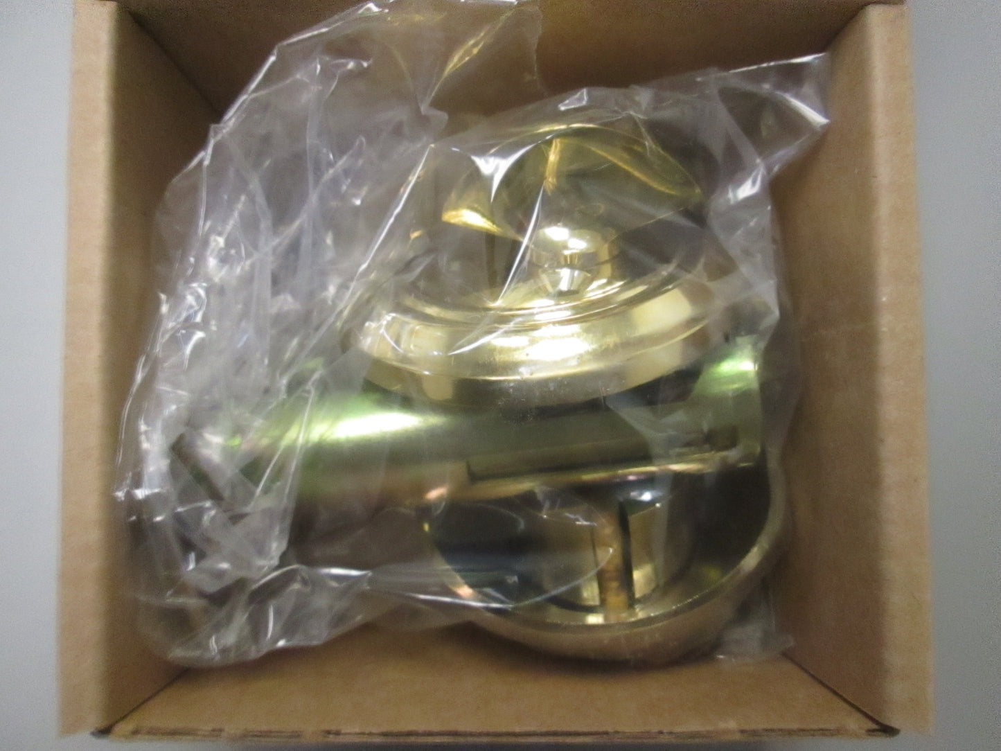 Emtek 8450 Single Cylinder Deadbolt Polished Brass Titanium