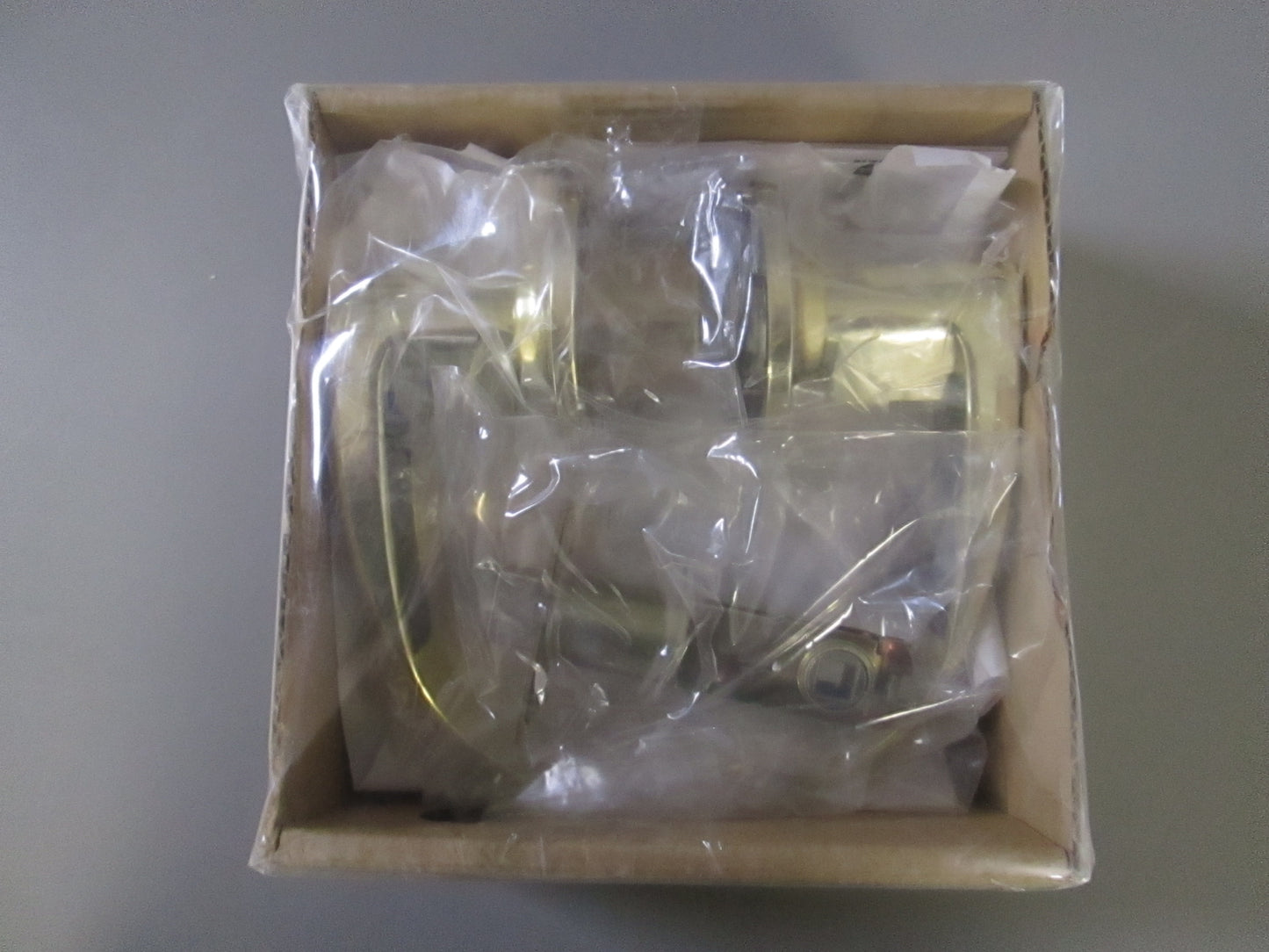 Falcon F101 Passage Lever Set with Quantum Style Levers Polished Brass