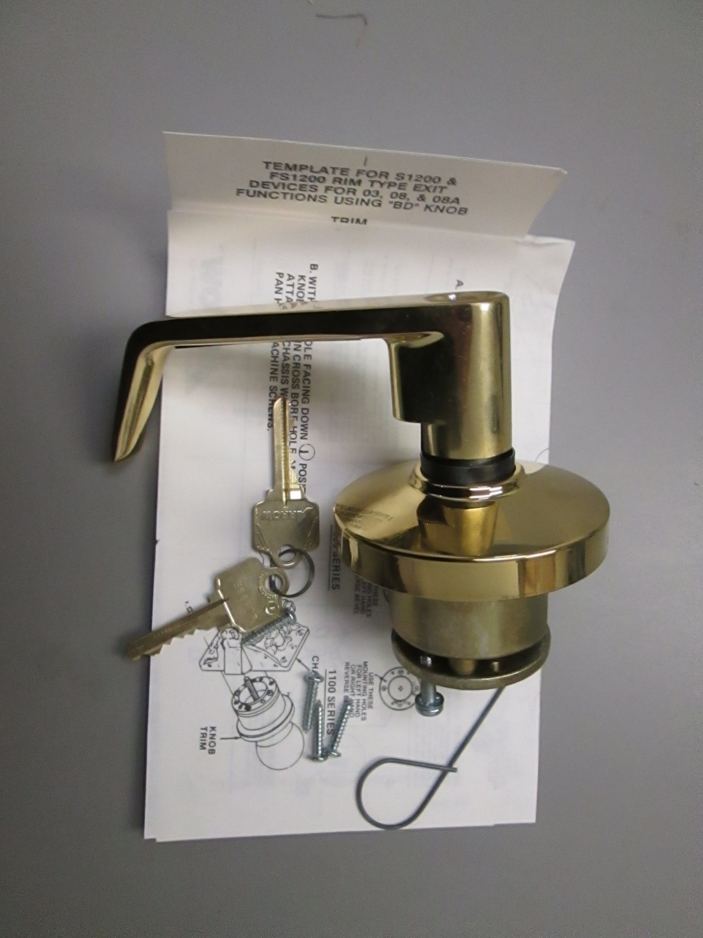 Arrow SR12 Sierra Lever Trim for Exit Device