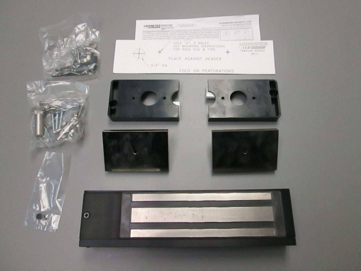 Locknetics 391 MAG Lock split armature