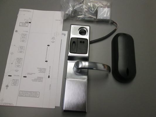 Locknetics WA993 Wireless Access Exit Trim Satin Chrome