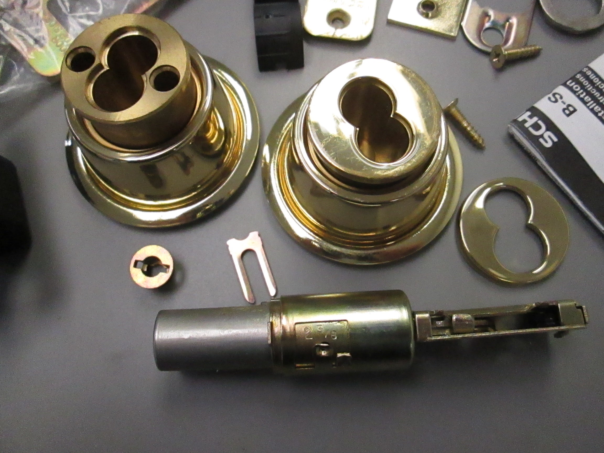 Double Cylinder Deadbolts for Removable Core – Anne's Hardware Surplus