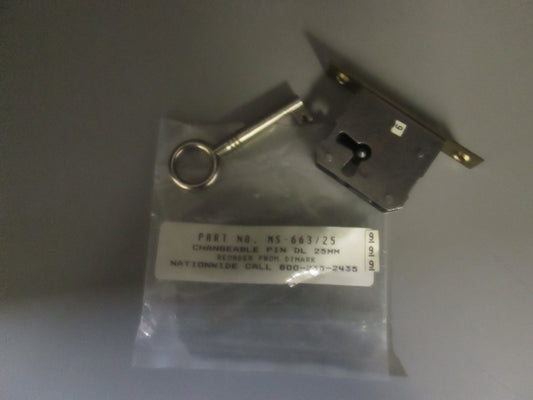DiMark Industires DI MS663/25 FullMortise Lock 1" Backset