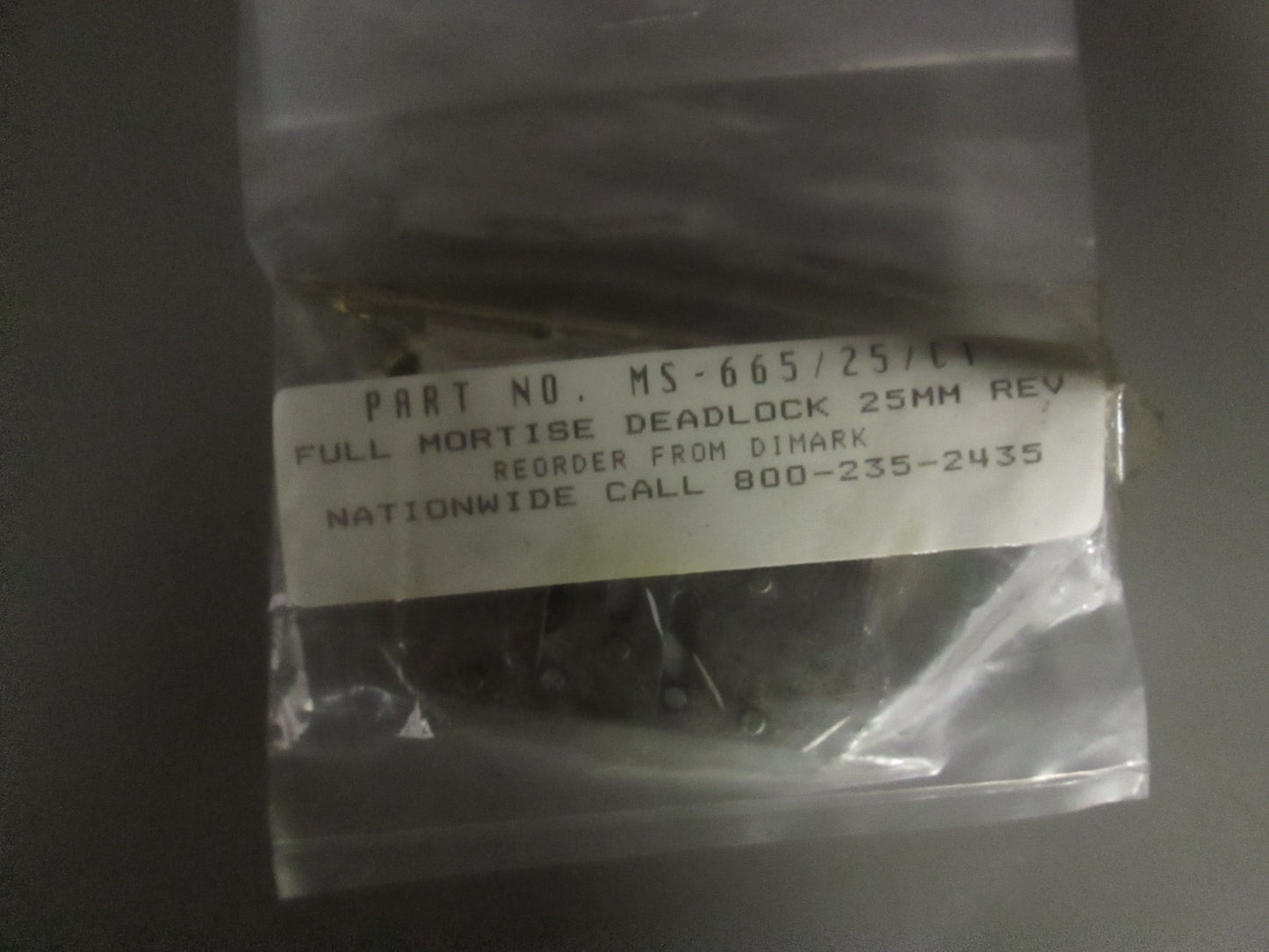 DiMark Industries DI MS 665/25/C1 1" Backset