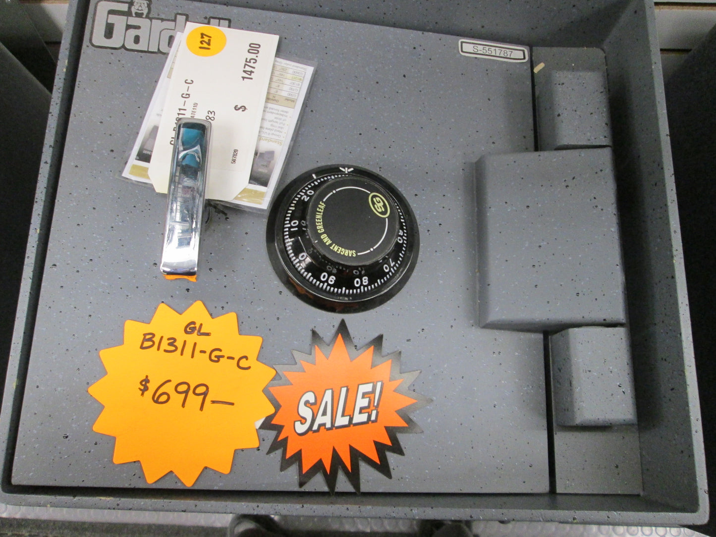 Floor Model Gardall B1311 Floor Safe