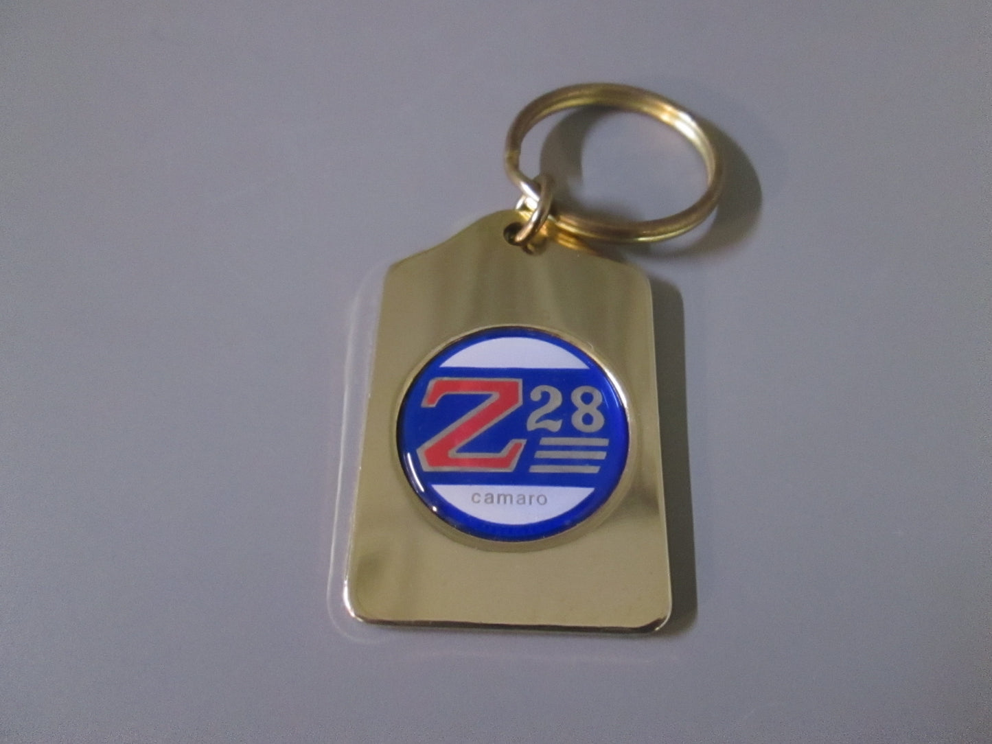 Brass Fob Key Holder with Automotive Logos