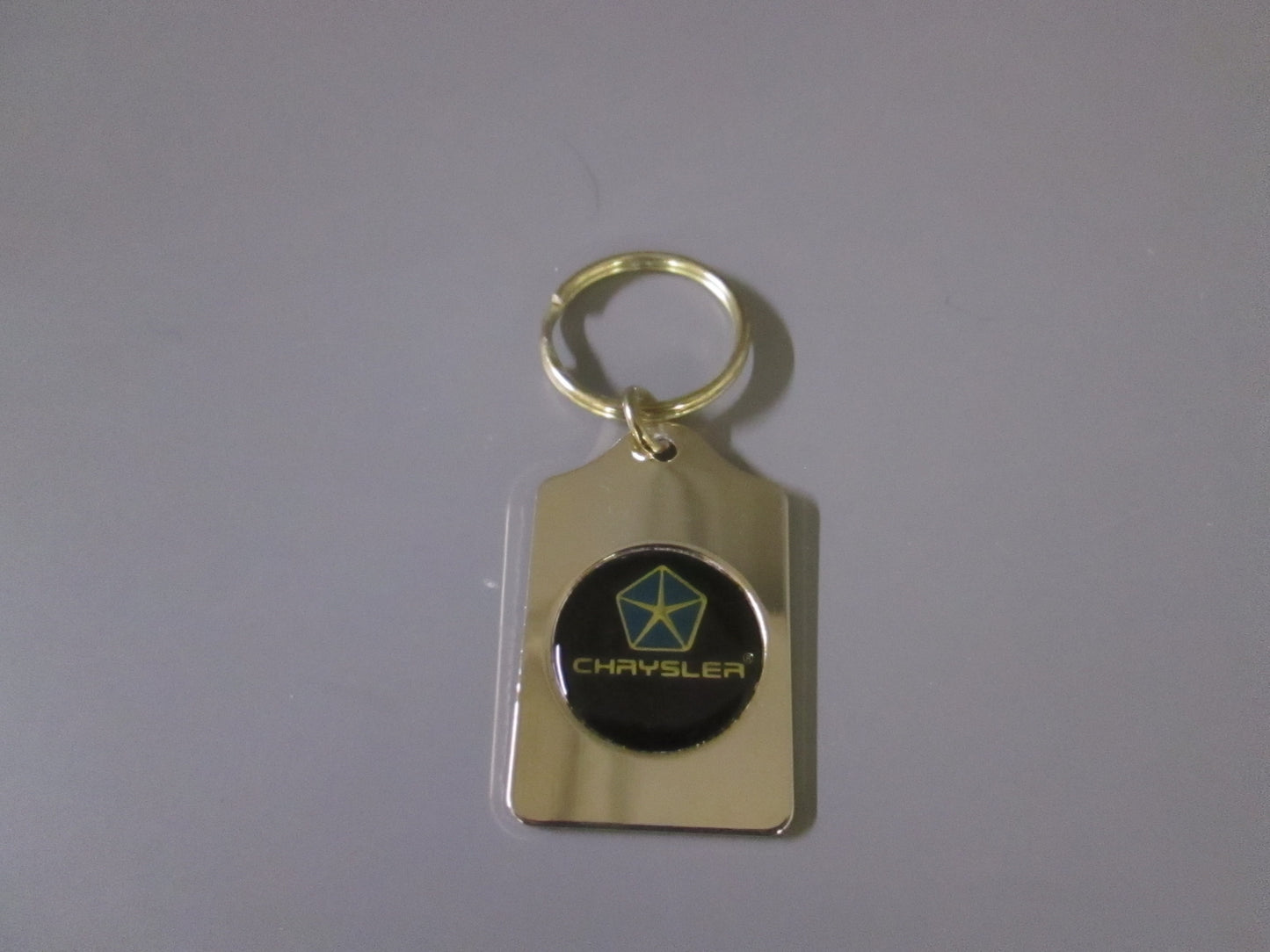 Brass Fob Key Holder with Automotive Logos