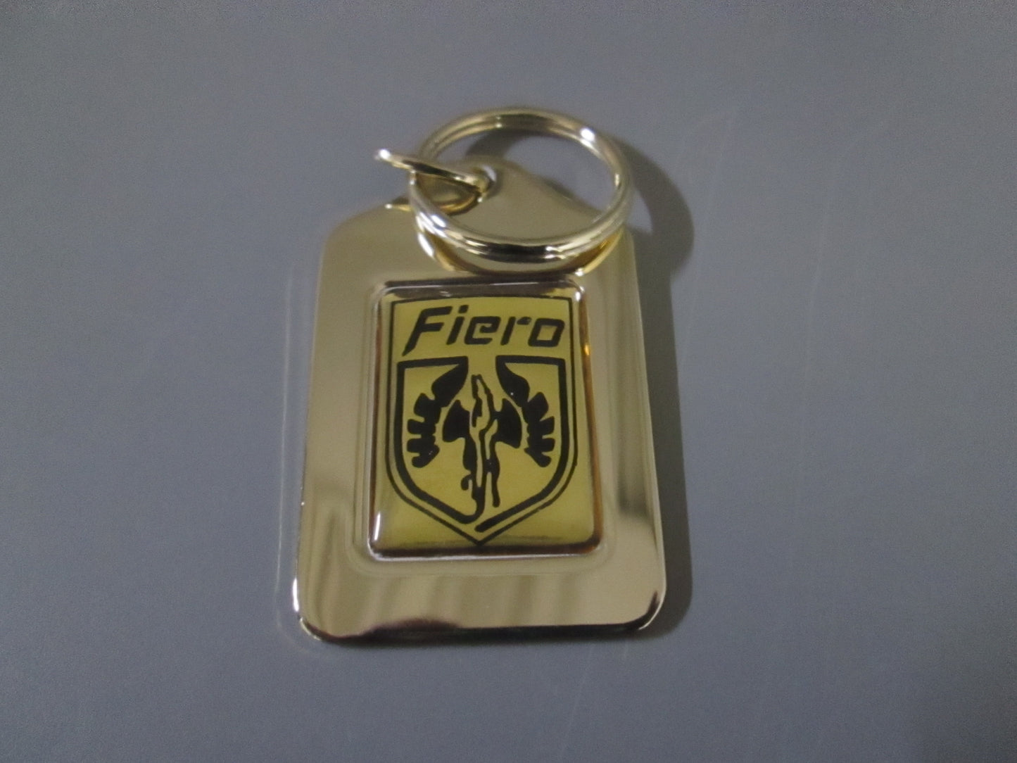 Brass Fob Key Holder with Automotive Logos