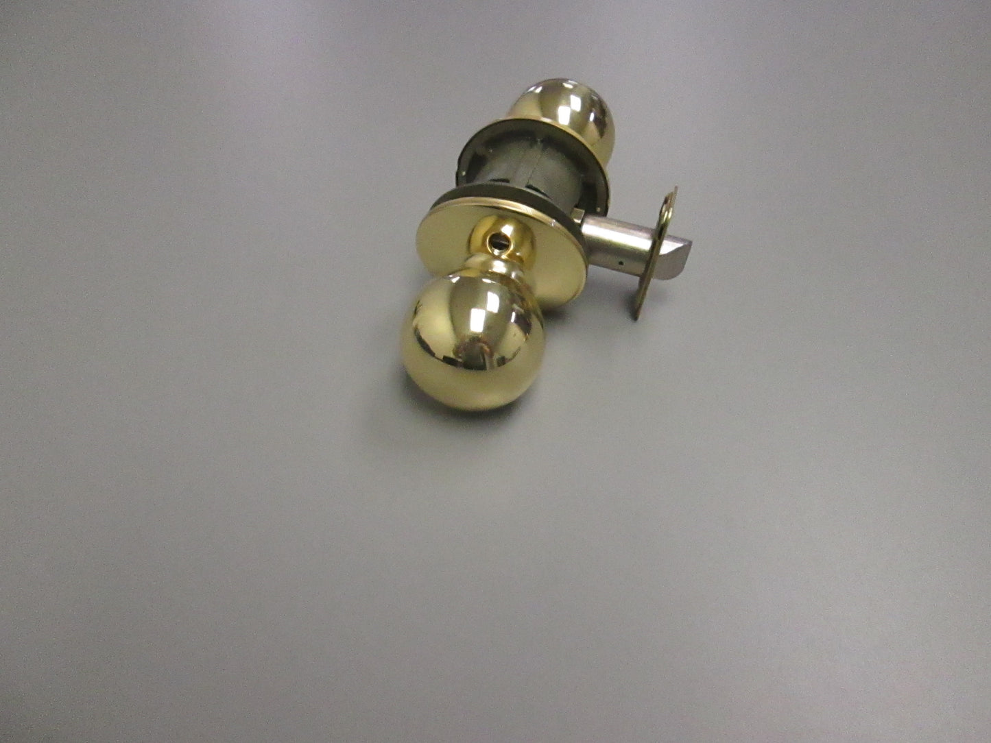 Schlage F Series Passage Set with Orbit Style Knobs