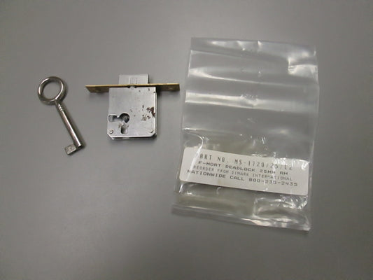 DiMark MS 1720/25 Full Mortise Drawer Lock RH