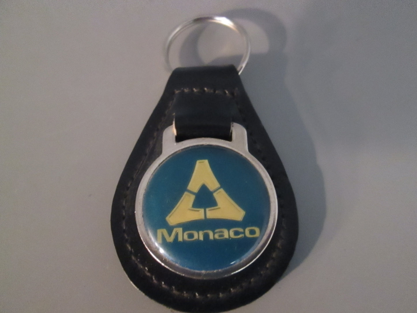 Vintage Leather Fob Key Holder for Dodge Monaco