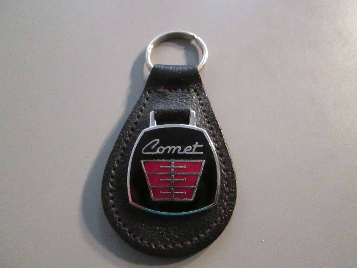 Leather Fob Key Holder for Mercury Comet